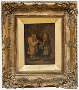 18th Century Oil - The Merchant