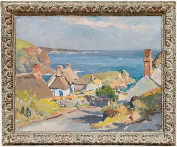 Joseph Edward Hennah (1897-1963) - Early 20th Century Oil, Cadgwith Bay