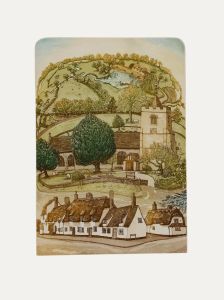 Glynn Thomas (b.1946) - Contemporary Etching, Grantchester