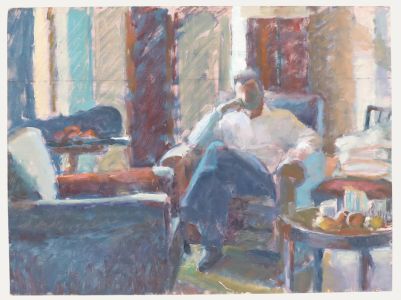 Pauline Plummer (b.1933) - 20th Century Oil, A Quiet Room