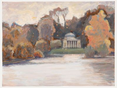 Pauline Plummer (b.1933) - 20th Century Oil, Stourhead