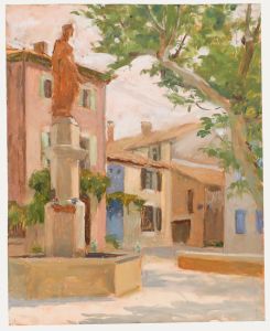 Pauline Plummer (b.1933) - 20th Century Oil, Villars, France