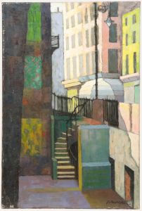 Pauline Plummer (b.1933) - 20th Century Oil, Patchwork