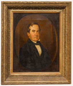19th Century Oil - Portrait of Frederic Charles Spenser