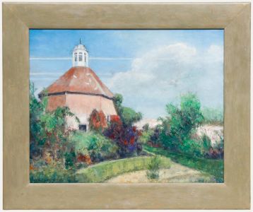 Pauline Plummer (b.1933) - Contemporary Oil, Felbrigg Hall Gardens, Norfolk