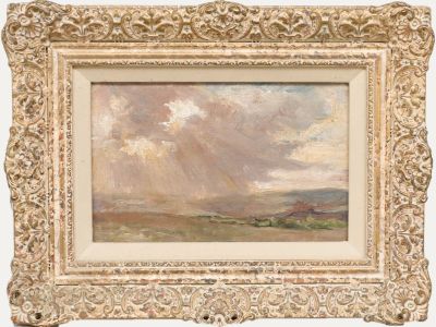 Frank T. Carter (1853-1934) - 20th Century Oil, Windswept Moorland