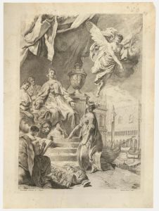 Felicita Sartori after Giambattista Piazzetta - Engraving, The Triumph of Venice