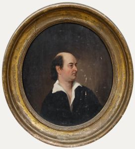 19th Century Oil - Gentleman in a Black Jacket