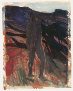 Contemporary Watercolour - The Shadow Man