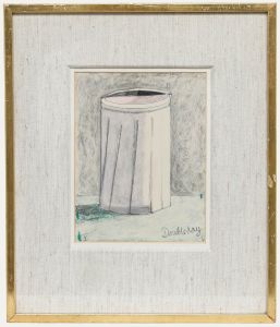 John Doubleday (b.1947) - Framed 20th Century Crayon, Still Life V