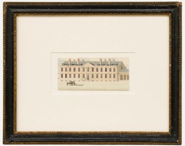 Early 19th Century Watercolour - The Barracks