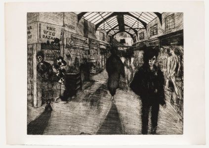 Toni Martina RE (1956-2017) - 20th Century Etching, 5th Avenue Brixton