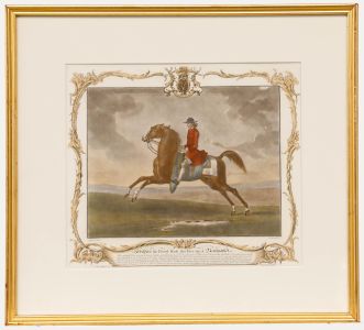 Richard Houston (1721-1775) - 19th Century Mezzotint, Childers