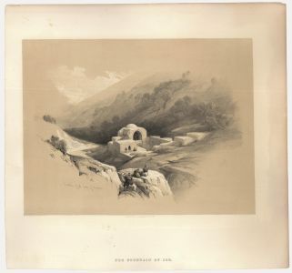 Louis Haghe after David Roberts - 19th Century Lithograph, The Fountain of Job