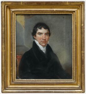 Framed Early 19th Century Pastel - Reverend G.P. Richards