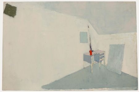 Modernist 20th Century Oil - Studio Space