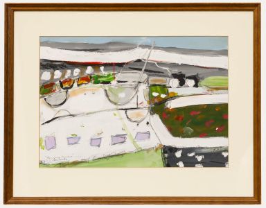 Newlyn School Contemporary Oil - Penzance Foreshore