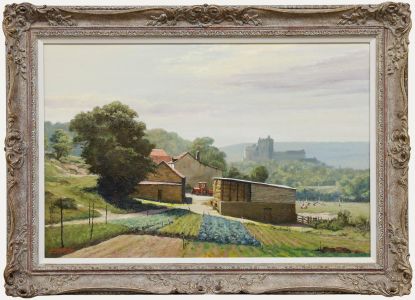 Kenneth Raymond Denton (1932-2024) - Oil, Farm near Beynac, Dordogne