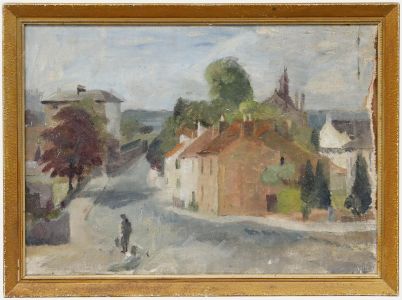 Attrib. Margaret A. Norman (1908-1976) - Oil, Bristol View from Eastfield Road