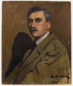 Georges Joubin (1888-1983) - Mid 20th Century Oil, Portrait of a Gentleman