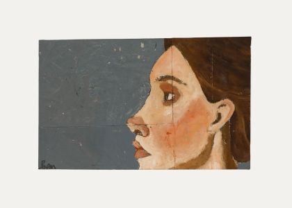 Ben Carrivick - Contemporary Oil, Pensive Profile