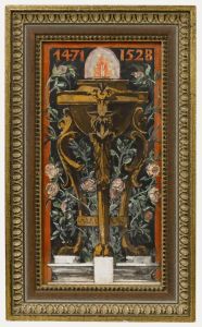 Adolf Schill (1848-1911) - Late 19th Century Watercolour, Memorial to Dürer I