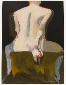 Richard J.S. Young - 1998 Oil, Seated Nude