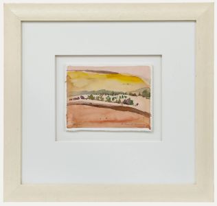 Richard J.S. Young - Framed 2006 Watercolour, Algarve