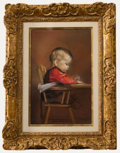 Harvey Dinnerstein (1928-2022) - American School 1961 Pastel, Michael Discovers