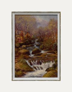 Laurence Oliver Udall (b.1943) - Framed 20th Century Oil, En Plein Air
