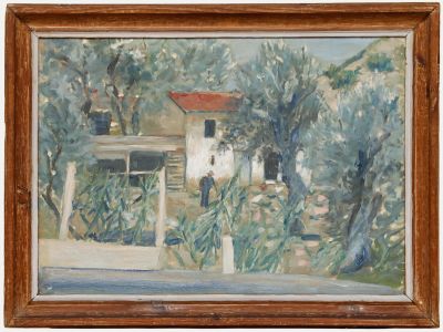 William Bratt - Mid 20th Century Oil, The Italian Garden