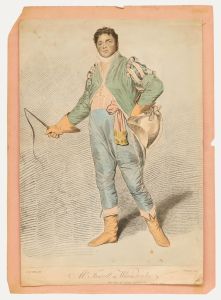 Thomas Charles Wageman (1787-1863) - Stipple Engraving, Mr Fawcett as Whimsiculo
