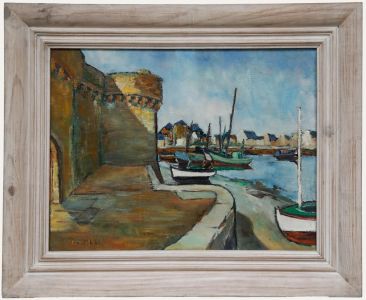 Jean-Claude Mege - 20th Century Oil, The Harbour
