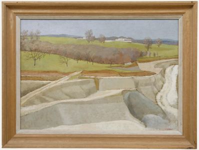 Aingelda Redmond (b.1927) - 20th Century Oil, Highsted Quarry