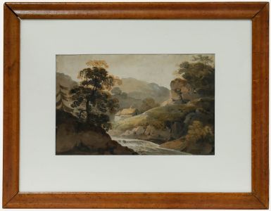 Attrib. Thomas Barker of Bath (1769-1847)- Framed Watercolour, A Scene in Wales