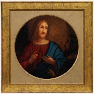 Attrib. Benjamin West (1738-1820) - Early 19th Century Oil, Christ Preaching