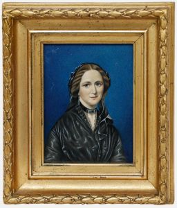 The Franquet Portraits - 19th Century Gouache, Heimbertine Franquet