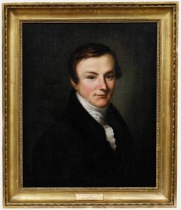 French School 18th Century Oil - Portrait of a Gentleman