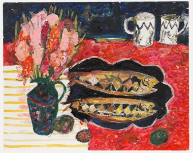 20th Century Oil - Fish and Flowers