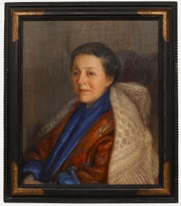 Attrib. Donald Wood (1889-1953) - Oil, Portrait of the Artist's Mother