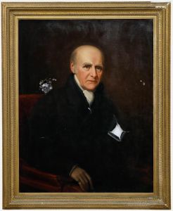 For Restoration 19th Century Oil - Portrait of Thomas Henry Sherwood