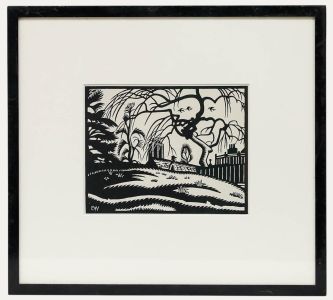 Ethelbert White (1891-1972) - Framed Lithograph, The Weeping Ash