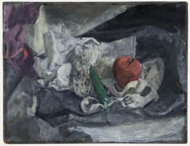 George Weissbort (1928-2013) - 20th Century Oil, Still Life with Apple