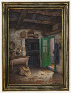 A.Willems - Mid 20th Century Oil, The Farm House