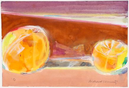 Richard J.S. Young - 2021 Mixed Media, Oranges