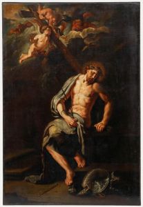18th Century Oil - Descent from the Cross