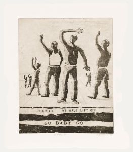 Terry Buchanan - Contemporary Etching, Go Baby Go