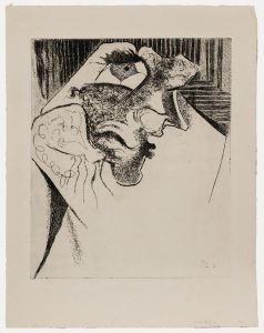 Willem Retera (1890-1955) - Mid 20th Century Etching, Head