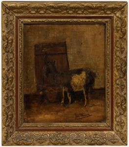 Jac Thoen - Framed Early 20th Century Oil, Always Hungry