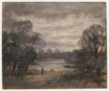 George Weissbort (1928-2013) - 20th Century Oil, A Trip to the Lake